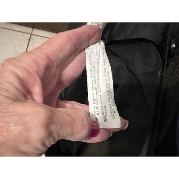 Zara Brown Tapered Cuffed Leg Trousers Sz 29 Business wear Corpcore Officewear - Picture 4 of 6